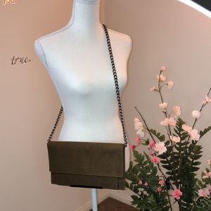 Steve Madden flap front clutch